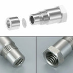 Oxygen Sensor Adapter | Integrated Mini Catalytic Converter & SS304 | M18×1.5 Thread