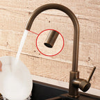 Kitchen Faucet | 360° Swivel Spout & Single-Lever Control | 304 Stainless Steel