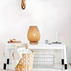 Table Lamp | Natural Bamboo USB-Powered & Energy Efficient