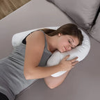 Side Sleeper Pillow | Ergonomic Ear Hole & Orthopedic Back Support
