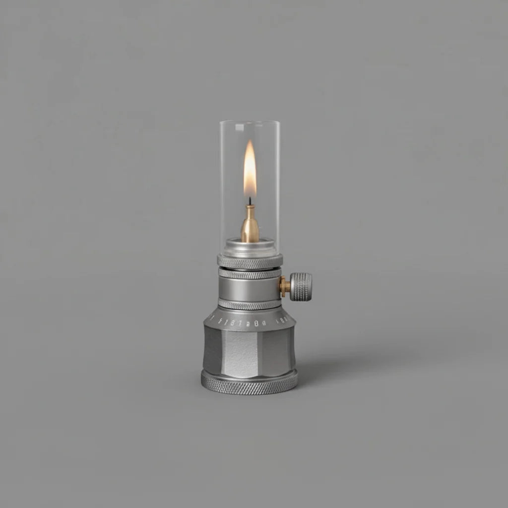 Butane Camping Lamp | Stepless Adjustable Flame & Wind-Resistant