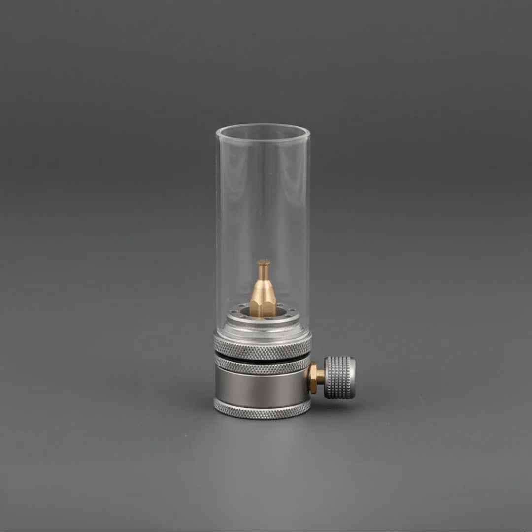 Butane Camping Lamp | Stepless Adjustable Flame & Wind-Resistant