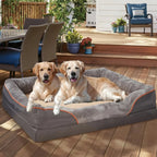 Dog Bed | Orthopedic Memory Foam | Machine-Washable Cover