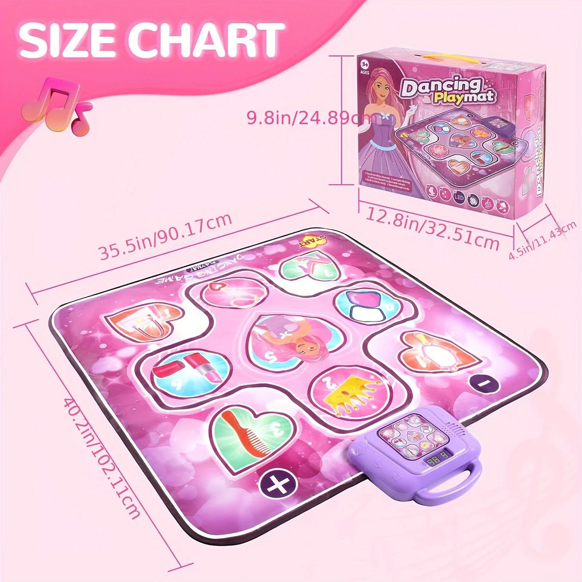 Dance Mat | Interactive Scoring & Music | Screen-Free Play