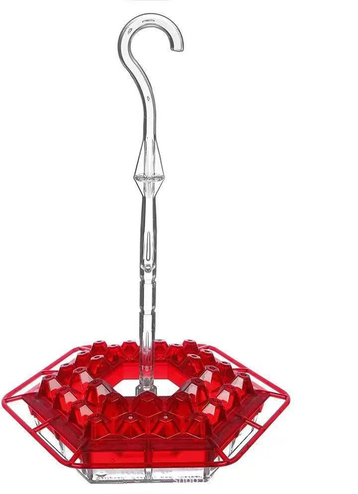 Hummingbird Feeder | Ant-Proof & UV-Resistant Polycarbonate | 12 Oz Capacity