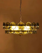 Ceiling Pendant Light | Metal & Glass | Dimmer Compatible