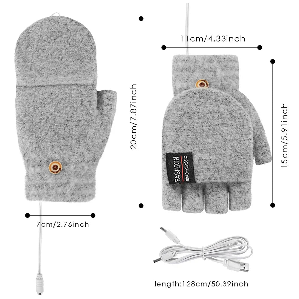 Heated Gloves | USB-Rechargeable | 3 Heat Settings