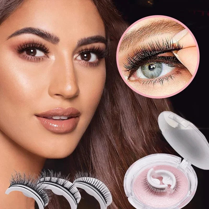 False Eyelashes | Self-Adhesive Reusable & Natural-Looking