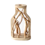 Vase | Bamboo & Wood Branch Design