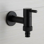 Wall-Mounted Faucet | Solid Brass Matte Black | Space-Saving