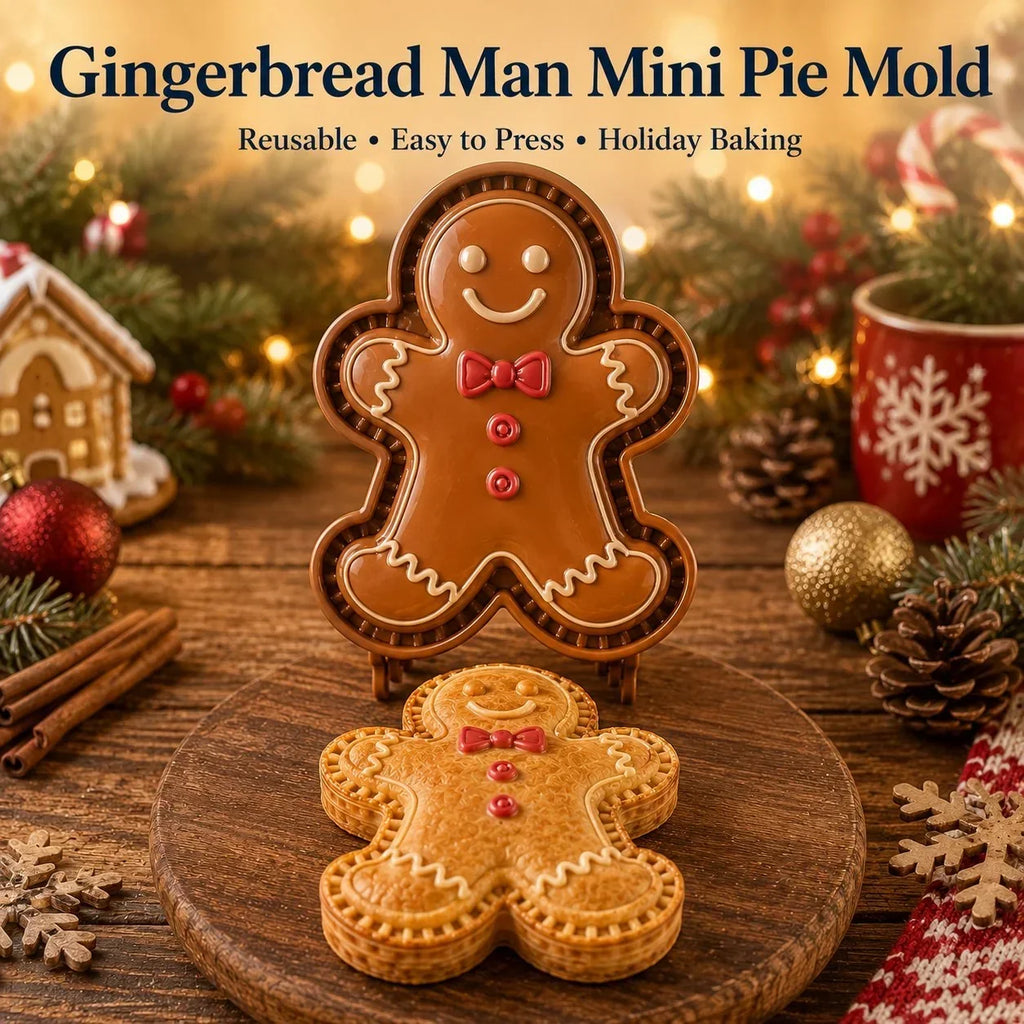 Mini Cake Mold | 9 Christmas Designs | Reusable