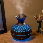 Humidifier | Wood Grain & LED Night Light