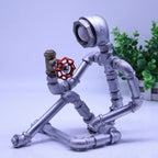 Table Lamp | Industrial Human Silhouette & USB Rechargeable LED