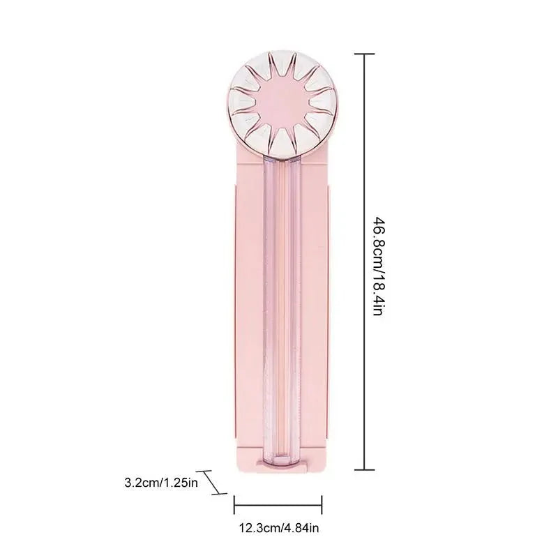 Paper Trimmer | 12-in-1 360° Rotating Blade & Measuring Guide