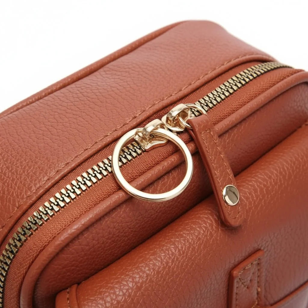Crossbody Bag | Compact Anti-Theft Zippers & Durable Fabric