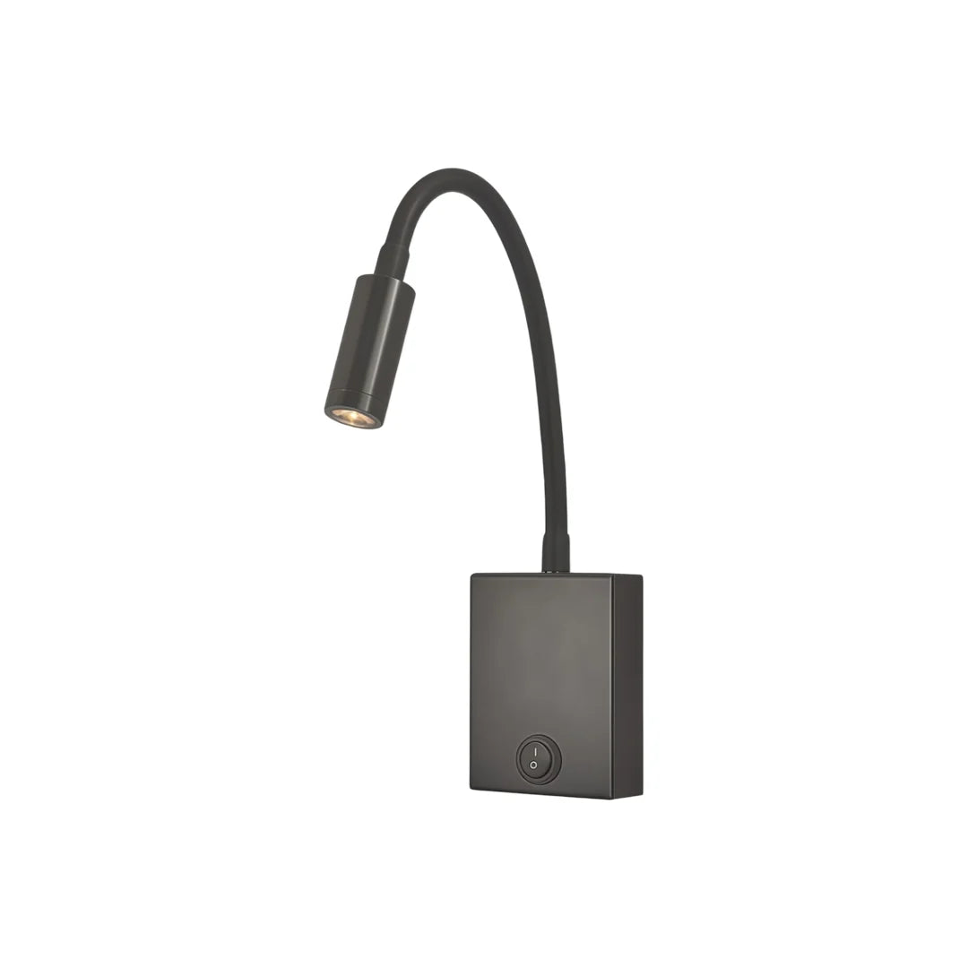Wall Reading Light | Black Iron Warm White LED