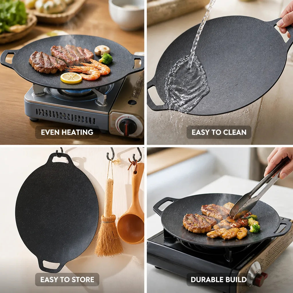 Cast Iron Grill Pan