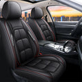 Front Car Seat Covers | PU Leather & Wipe-Clean | Universal Fit, Set of 2