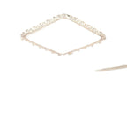 Ceiling Light | Crystal Frame & Energy-Efficient LED | 50 x 50 cm