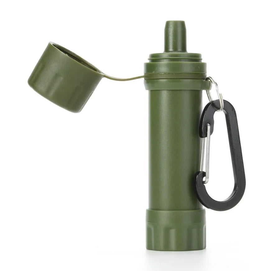 Water Filter | Removes 99.99% Bacteria & Integrated Straw | 1200 L Capacity
