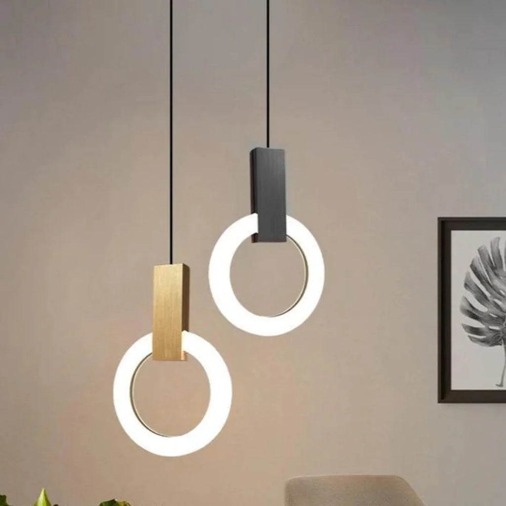 Pendant Lamp | Nordic Acrylic Design & Warm White LED