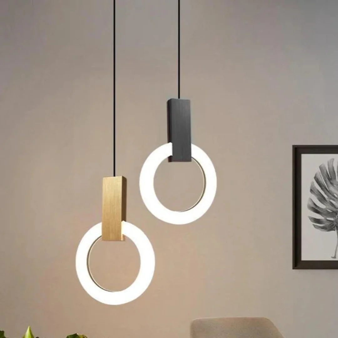 Pendant Lamp | Nordic Acrylic Design & Warm White LED