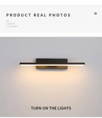 LED Wall Lamp | 330° Rotatable & Selectable Color Temperature | Three Sizes