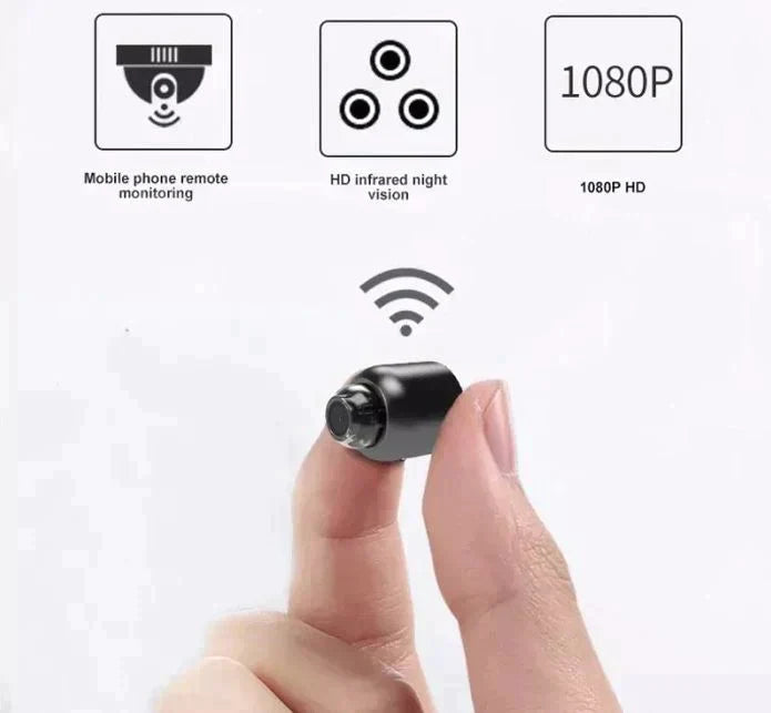 Security Camera Set | 1080P Full HD WiFi Night Vision | 2-Pack