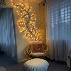 LED Light Branch | USB-Powered Warm Glow & 8 Light Modes