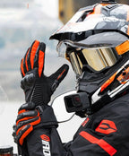Motorcycle Gloves | Waterproof & Fleece-Lined | Touchscreen Compatible