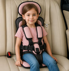 Child Travel Seat | Foldable & Ultra-Light 5-Point Safety Harness