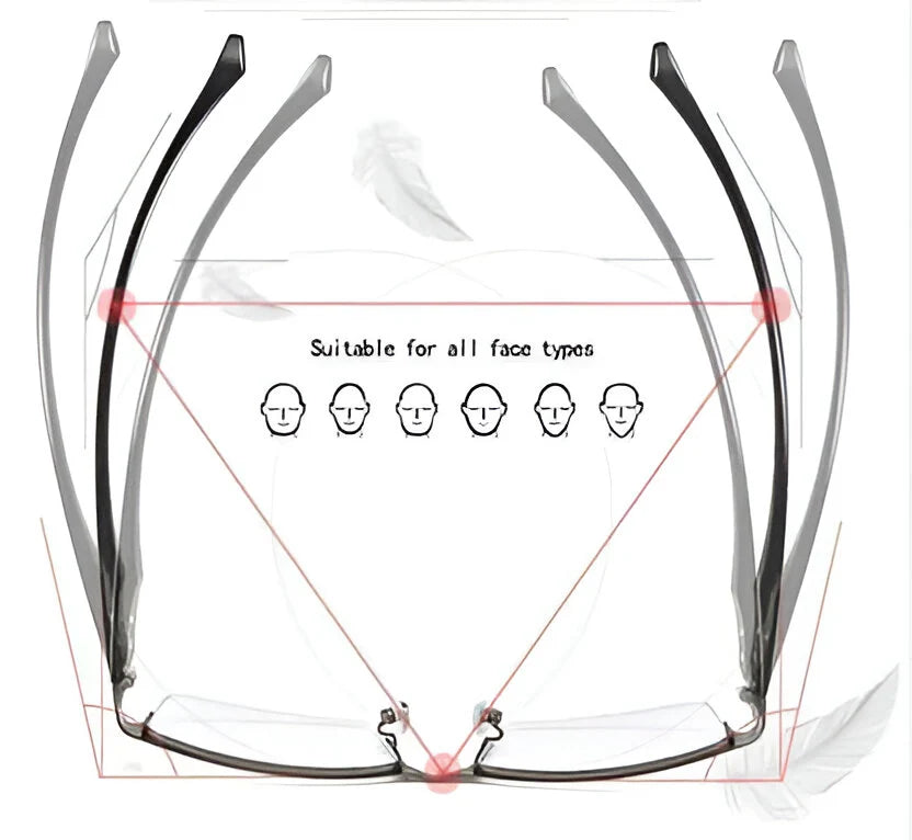 Progressive Glasses | Adaptive Photochromic & Blue-Light Blocking