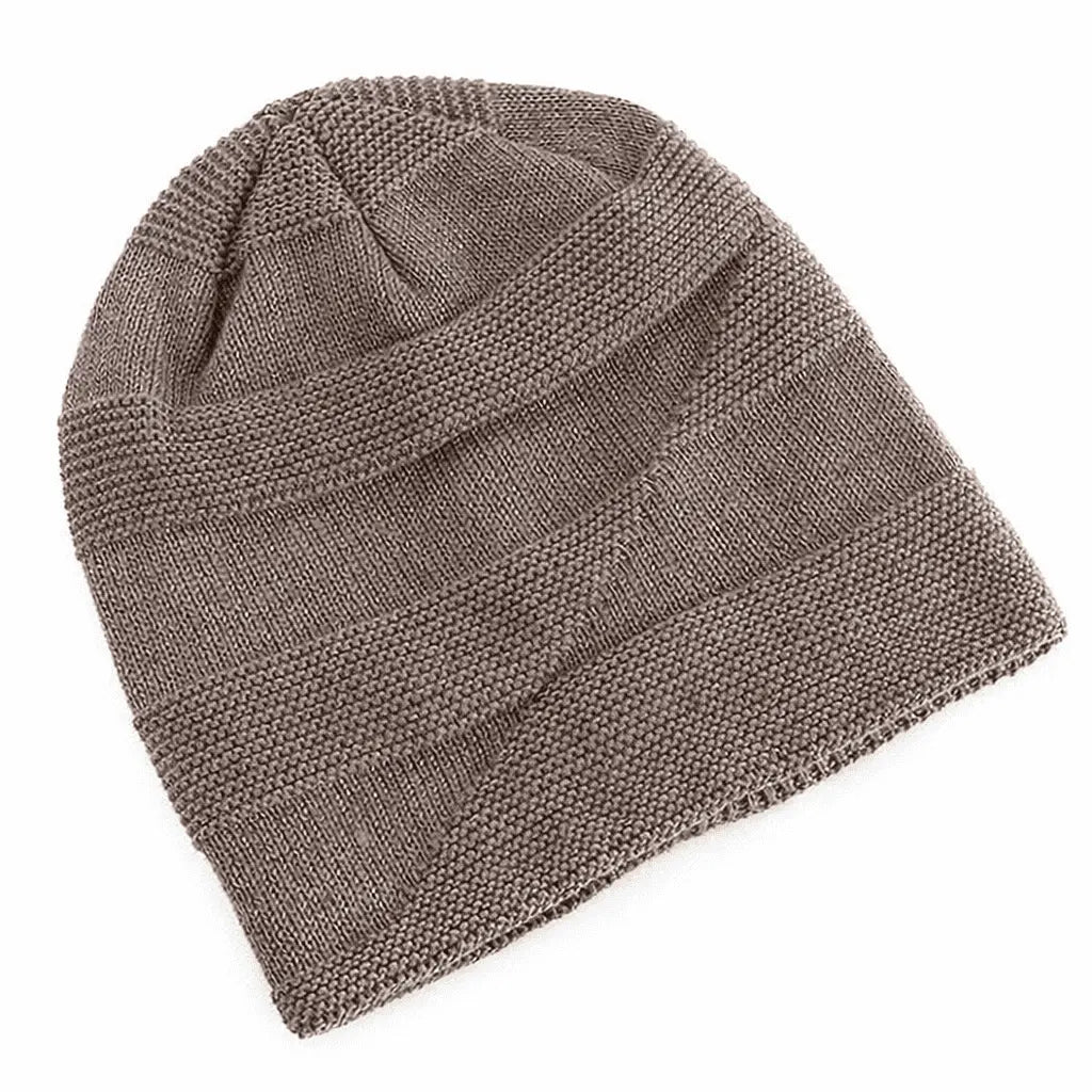 Beanie | Fleece-Lined Slouchy Knit | Unisex One Size