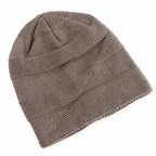 Beanie | Fleece-Lined Slouchy Knit | Unisex One Size