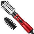 Hair Dryer Brush | 2-In-1 Rotating Styler | Interchangeable Brushes