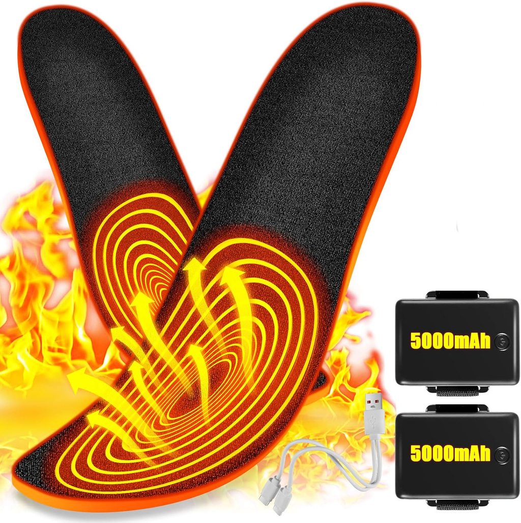Heated Insoles | Rechargeable & Remote-Controlled | Up to 8 Hours