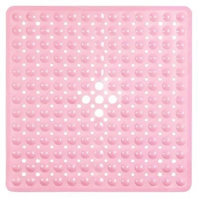 Shower Mat | Textured Non-Slip & Drainage Holes | 53 cm Square