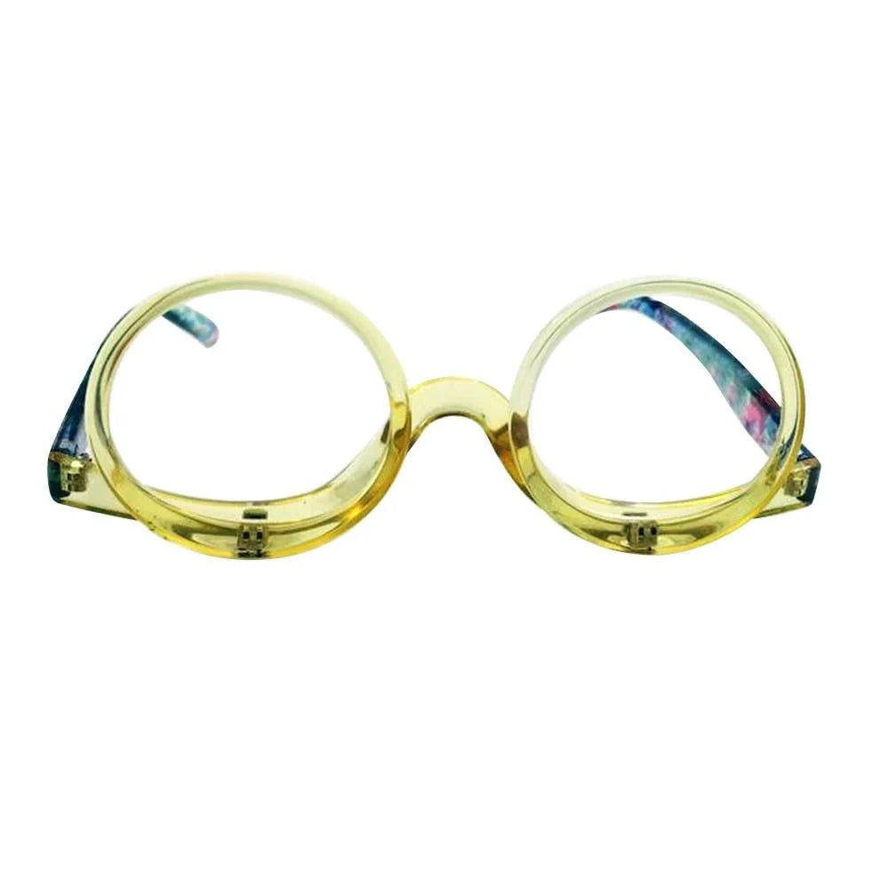 Reading Glasses | Flip-Down Makeup Design & Lightweight Frame | 1.0x–4.0x Magnification