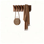 Coat Rack | Rubberwood Piano Key Design | 4–12 Hooks