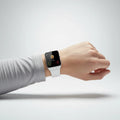 Smartwatch | Rectangular Touchscreen Calls & Notifications | Silicone Strap