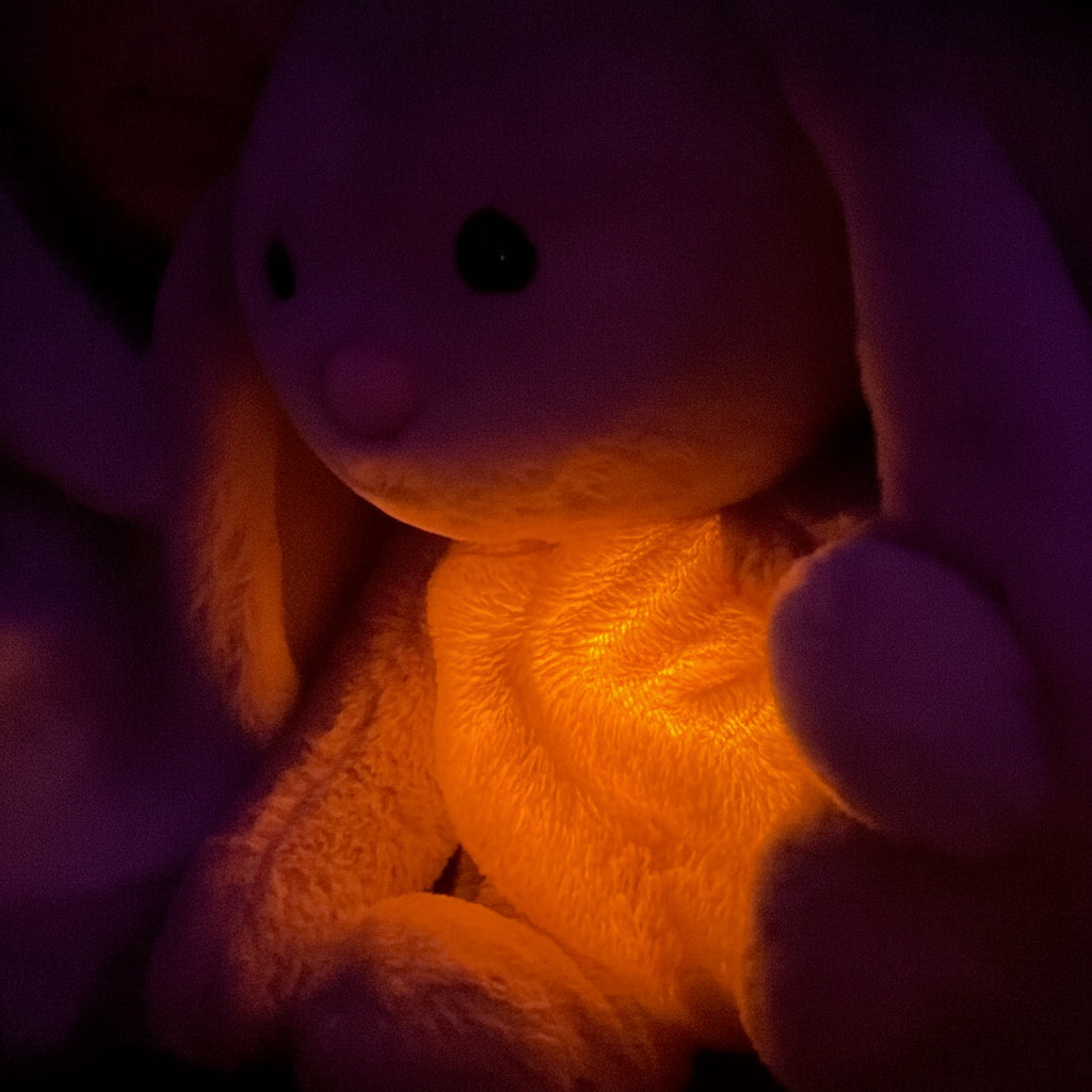 Plush Bunny | Calming Breathing Motion & Soft Plush | Set of 2