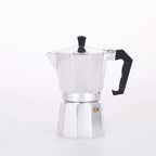 Moka Pot | Stainless Steel Induction Compatible | 1–12 Cups