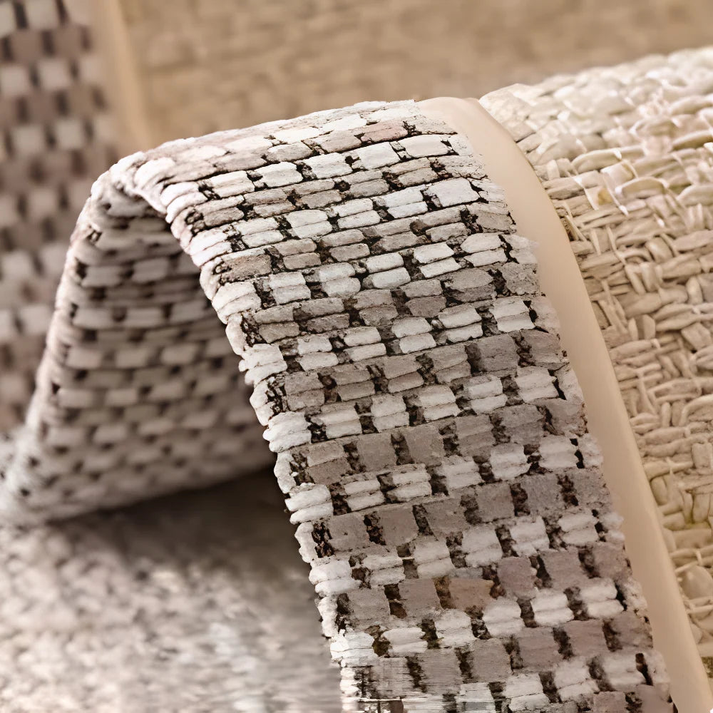 Sofa Cover | Cotton-Linen & Machine-Washable | Silicone Grip Backing