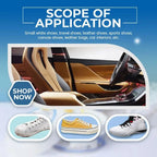 Shoe Cleaner | Water-Free Stain Remover & Protective Barrier | With Sponge