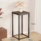 Plant Stand | Metal Frame & Space-Saving | 75 cm Tall