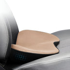 Car Seat Cushion | Ergonomic Memory Foam & Lumbar Support | 3.5 in Height Boost