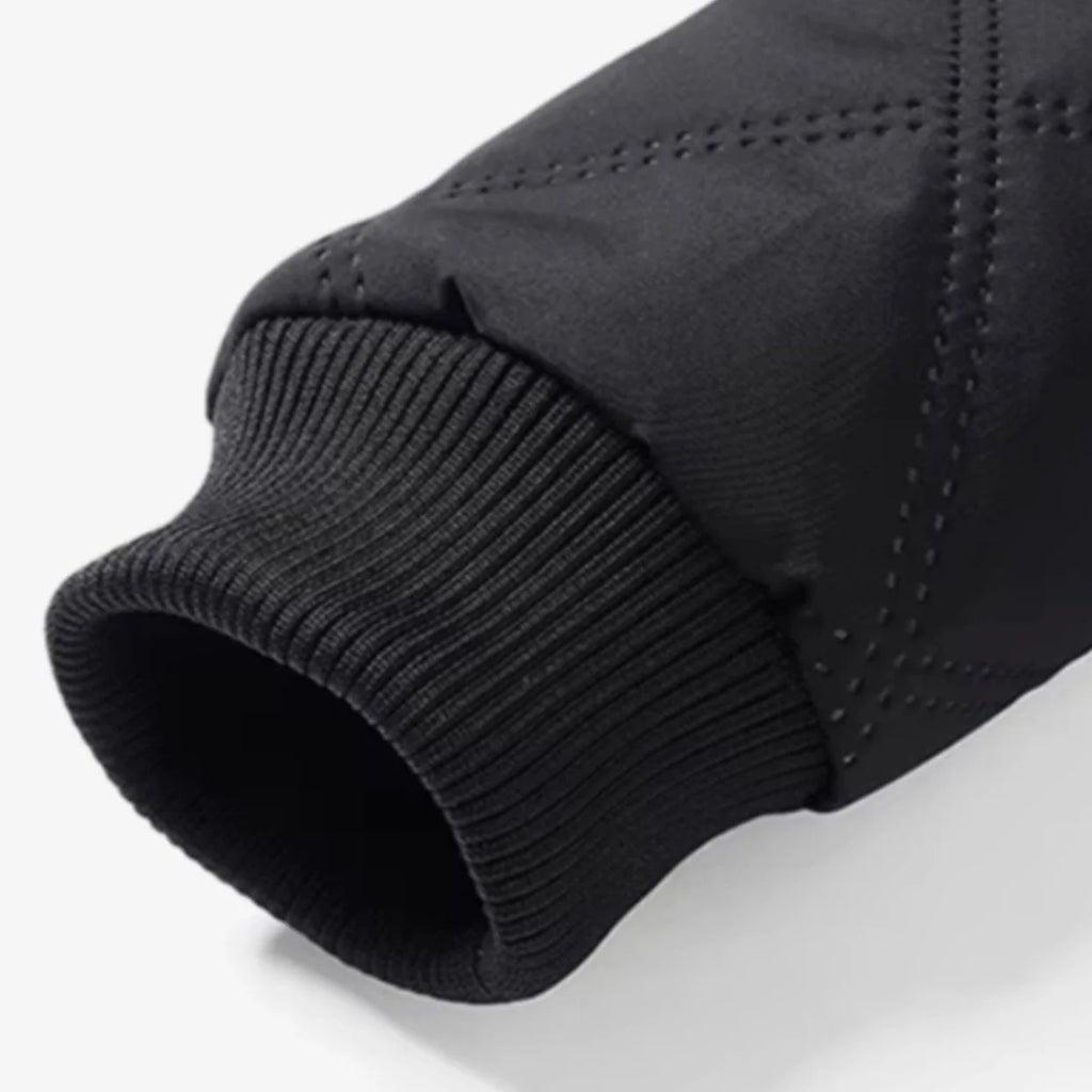 Men’s Winter Jacket | Windproof Quilted & Fleece-Lined | Full-Zip