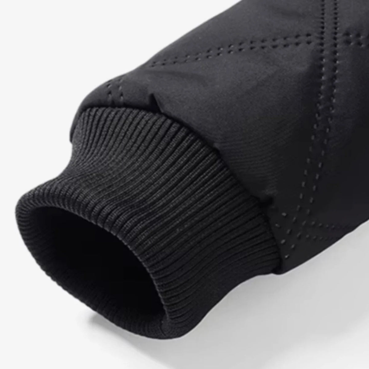 Men’s Winter Jacket | Windproof Quilted & Fleece-Lined | Full-Zip