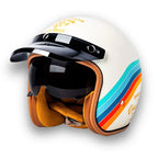 Motorcycle Helmet | DOT & ECE Certified | Clear & Dark Visors