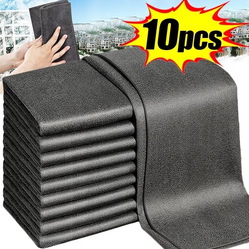 Microfiber Cloths | Ultra-Absorbent & Lint-Free | 10-Pack